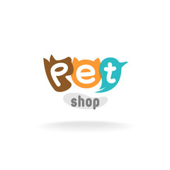 Pet shop logo template - 86278319