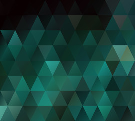 Green Grid Mosaic Background, Creative Design Templates