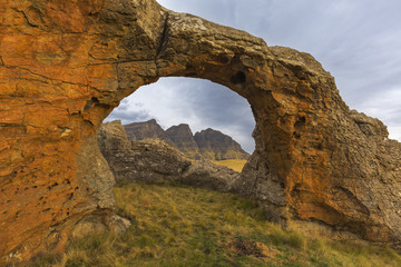 Rock Arch at Sehlabathebe