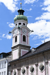 Fototapeta na wymiar Innsbruck, St. Jakobs-Kirche