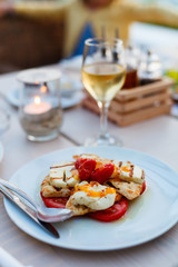 Delicious lunch or dinner
