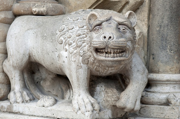 Architecture sculpture detail