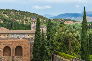 Fototapeta premium Alhambra,Granada, Spain 