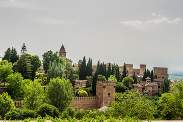 Fototapeta na wymiar Alhambra,Granada, Spain 