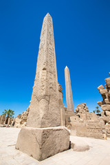 Obelisk of Queen Hapshetsut in Karnak, Egypt