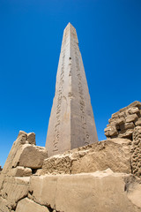 Obelisk of Queen Hapshetsut in Karnak, Egypt