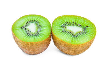 Fototapeta premium kiwi fruit isolated on white background