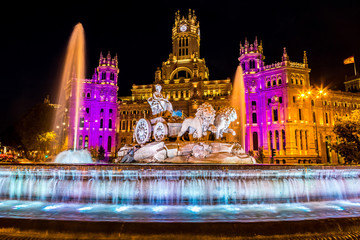 Cibeles fountain  in Madrid © Sergii Figurnyi