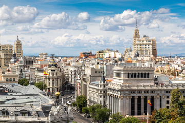 Plaza de Cibeles in Madrid