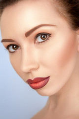 Fototapeta premium Портрет красивой девушки