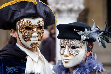 Traditional Venetian carnival mask