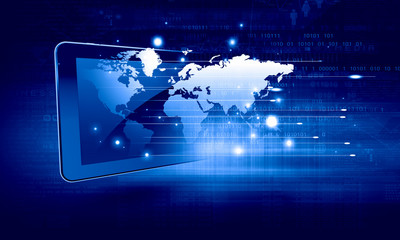 Fototapeta premium Modern networking business