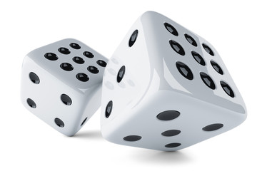 White dices