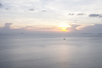 Sea landscape at Sattaheep (Thailand)