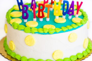 Birthday cake.