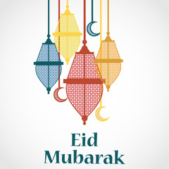 vector illustration of Ramadan background with Ramadan Kareem