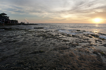 Tanah lot temple Bali, Indonesia