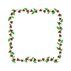 Spring related digital frame