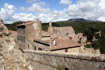 Obraz premium Toscana,Sorano.