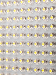 LED panel with light 