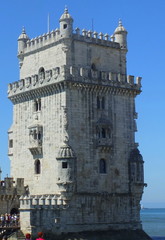 Fototapeta na wymiar The Belèm Tower Close Up