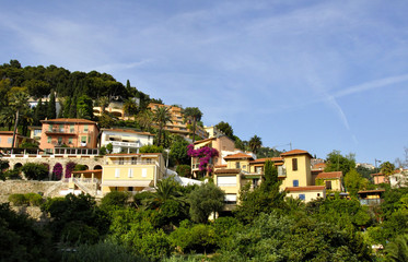 Fototapeta na wymiar Hauteurs de Roquebrune-Cap-Martin