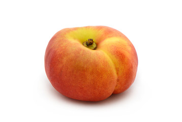 Plattnektarine freigestellt