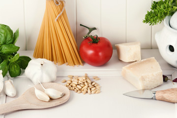 Italien food ingredients