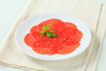Beef Carpaccio