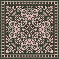 Decorative tile generated texture