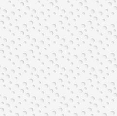 Geometrical pattern with white perforated dots