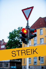 Post Streik Briefkasten DHL Streiken Deutsche-Post Briefe Infopost  Post Streik