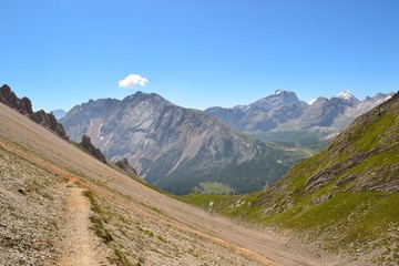 Passo San Antonio, Col Bechei e cima Limo