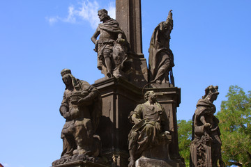 Fototapeta na wymiar monument In Prague