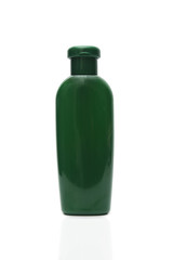 green plastic bottle