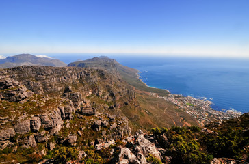 Fototapeta na wymiar Table Mountain in Cape Town