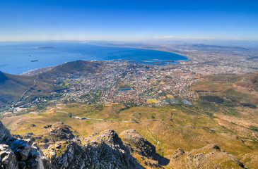 Fototapeta na wymiar Table Mountain in Cape Town