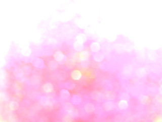 pink blurring the pattern of light is beautiful bokeh
