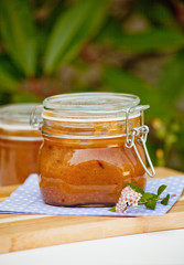 Marmelade im Einmachglas