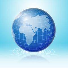 Global technology connection worldwide.