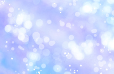 Festive background with defocused lights