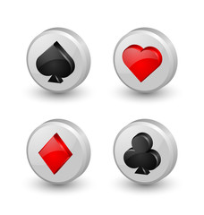 Playing card symbol icons