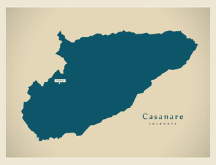 Modern Map - Casanare CO