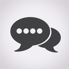 Speech bubbles icon