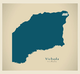 Modern Map - Vichada CO