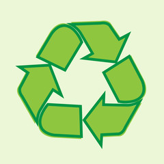 Obraz premium Reuse, reduce, recycle design