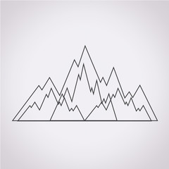 mountains icon