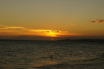 Океан на закате