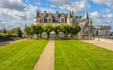 Fototapeta na wymiar Amboise Castle, France.