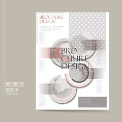 elegant brochure template design